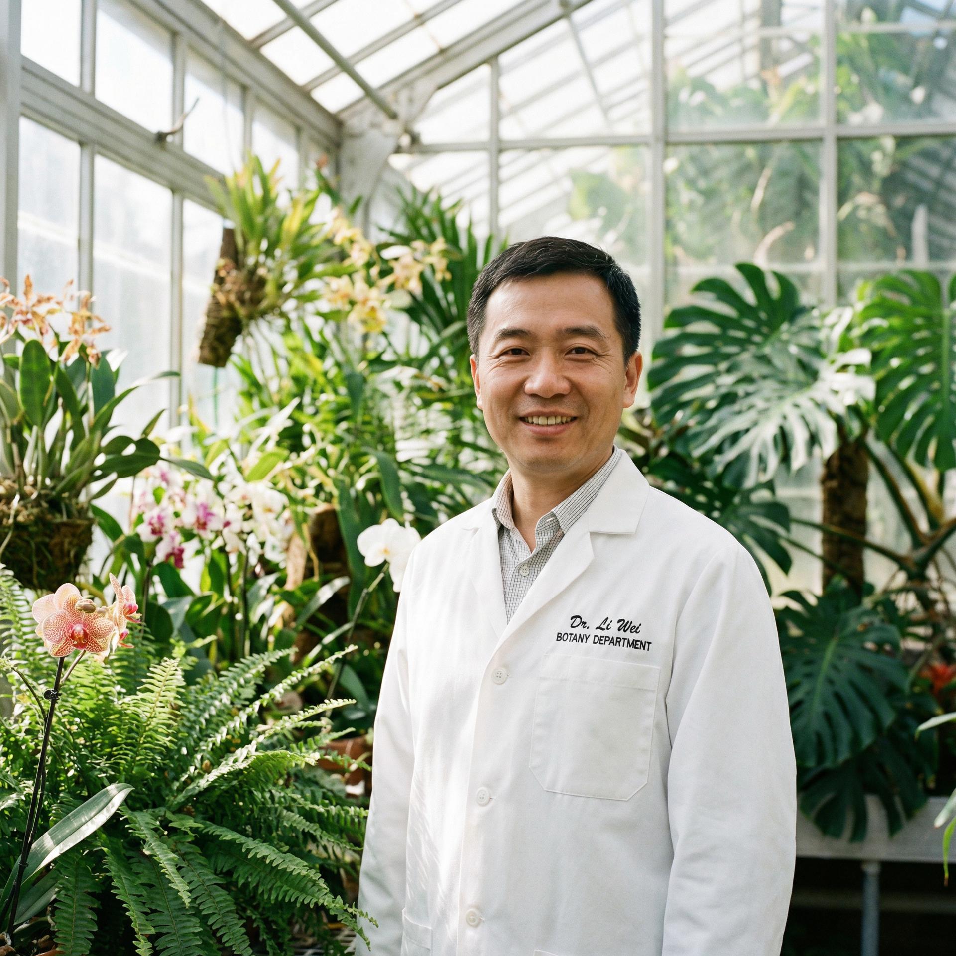 黄色仓库植物视频专家李伟博士